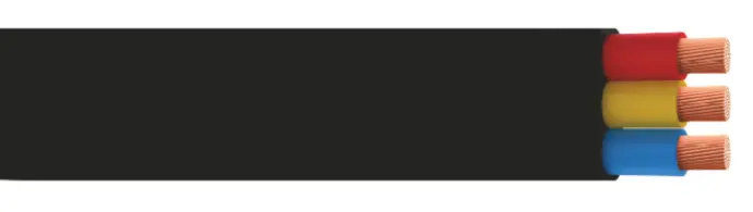 flat submersible cable